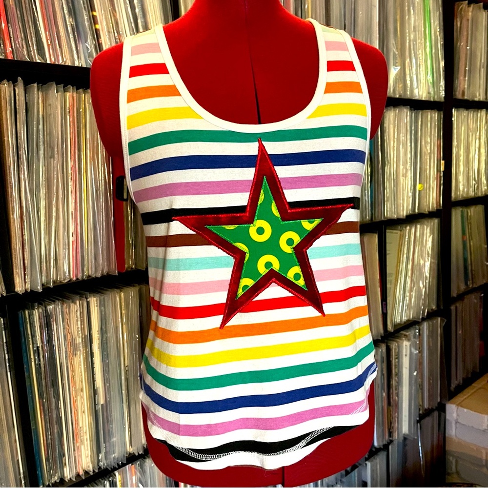 Phish star rainbow fishman donuts tank ♻️⭕️🌈 - Picture 2 of 9